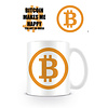 Bitcoin Makes Me Happy - Mug