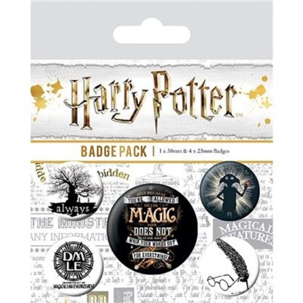 Harry Potter Symbols - Set de Badge