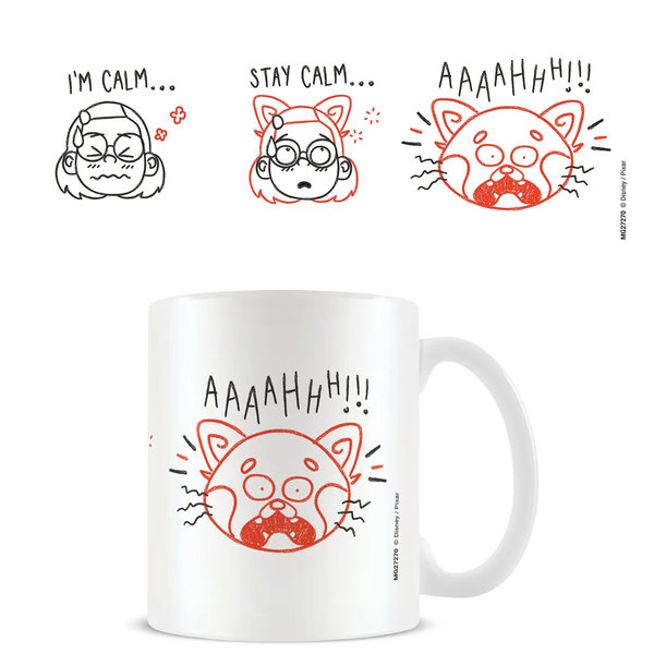 Turning Red I'm Calm, Stay Calm - Mug