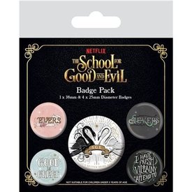 The School For Good And Evil - Set de Badge