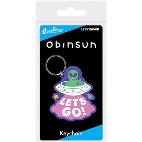 Obinsun Let's Go UFO - Keychain