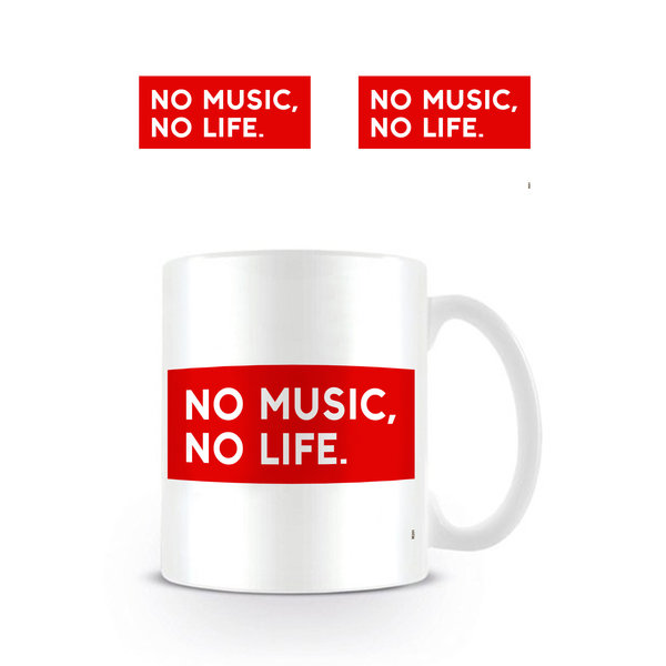 No Music, No Life - Mug