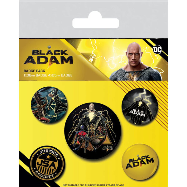 Black Adam Heroes - Badge Pack
