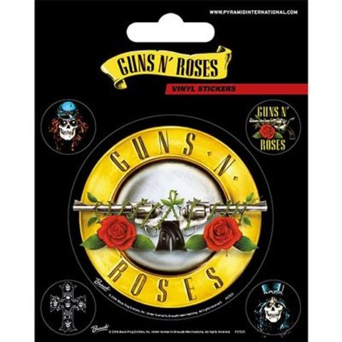 Guns n Roses Bullet Logo - Autocollant Vinyle