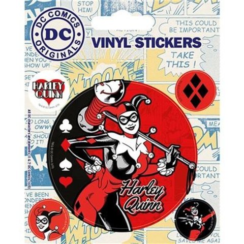 Harley Quinn Retro - Autocollant Vinyle