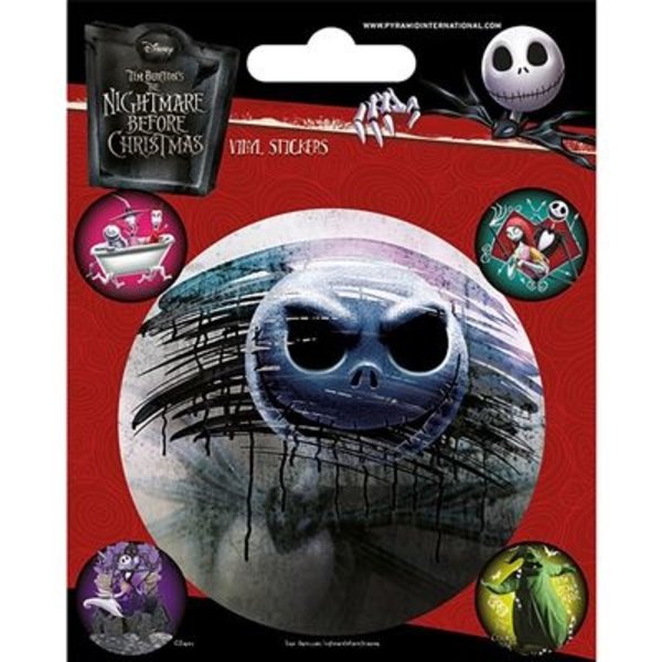 Nightmare Before Christmas Characters - Vinyl Stickers