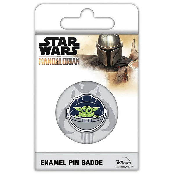 Star Wars The Mandalorian Asset Pod - Badge en émail