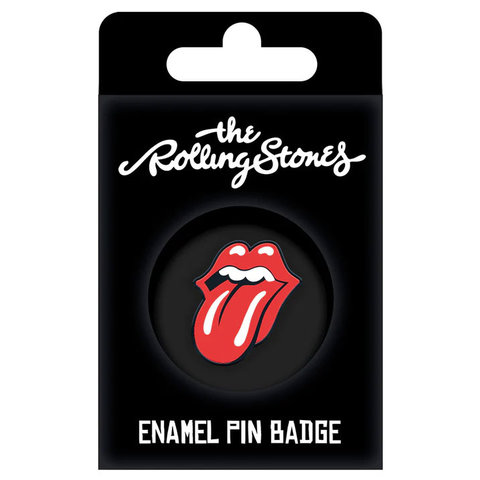 Rolling Stones Tongue - Enamel Pin Badge