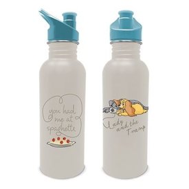 Disney Classics Lady And The Tramp - Metal Canteen Bottle