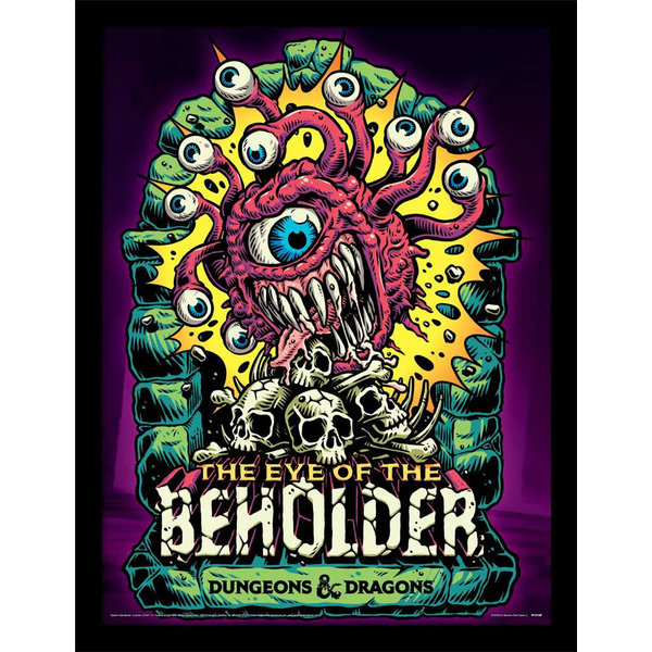 Dungeons & Dragons Beholder - Framed Print