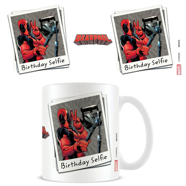 Deadpool Birthday Selfie - Mug