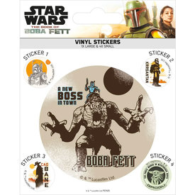 Star Wars The Book Of Boba Fett - Autocollant Vinyle