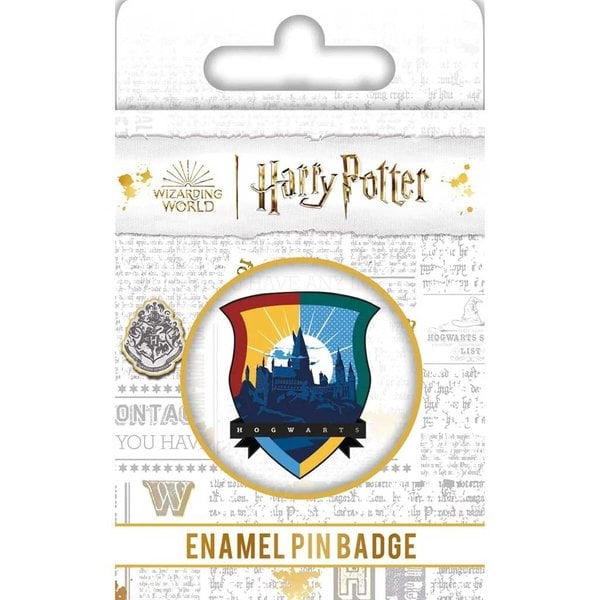Harry Potter Hogwarts - Badge en émail