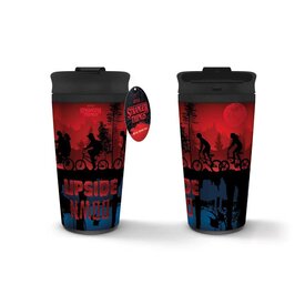 Stranger Things S4 Scene - Mug de voyage en métal