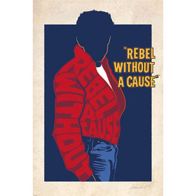Warner Bros. 100 Art Of The 100th Rebel Without A Cause - Maxi Poster