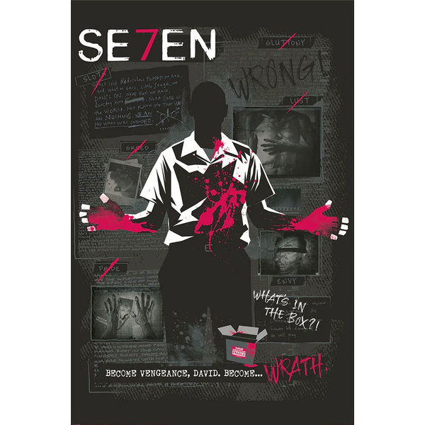 Warner Bros. 100 Art Of The 100th Se7en - Maxi Poster