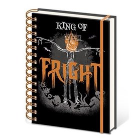 The Nightmare Before Christmas King Of Fright - A5 Notebook