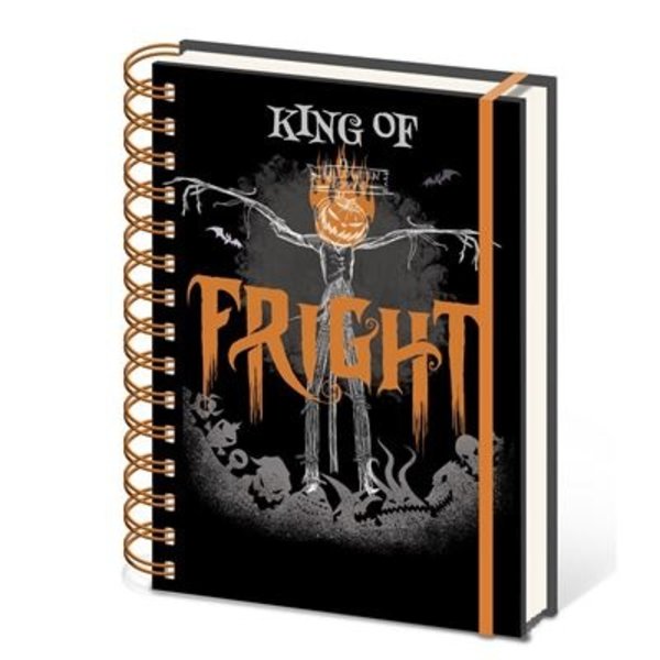 The Nightmare Before Christmas King Of Fright - Cahier de note A5