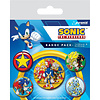 Sonic The Hedgehog Speed Team - Badge Pack