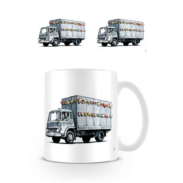 Banksy Meat Truck - Mug