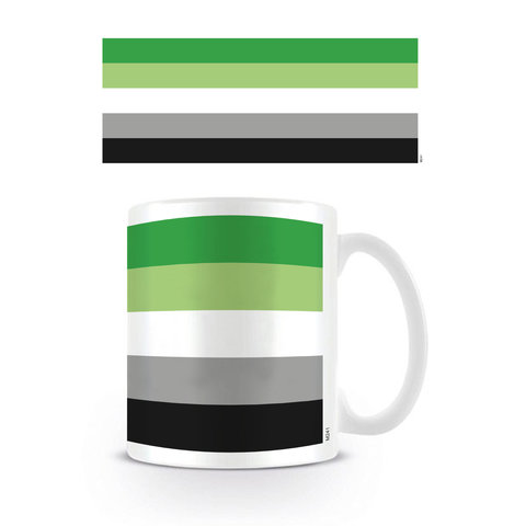 Pride Aromantic Flag - Mug
