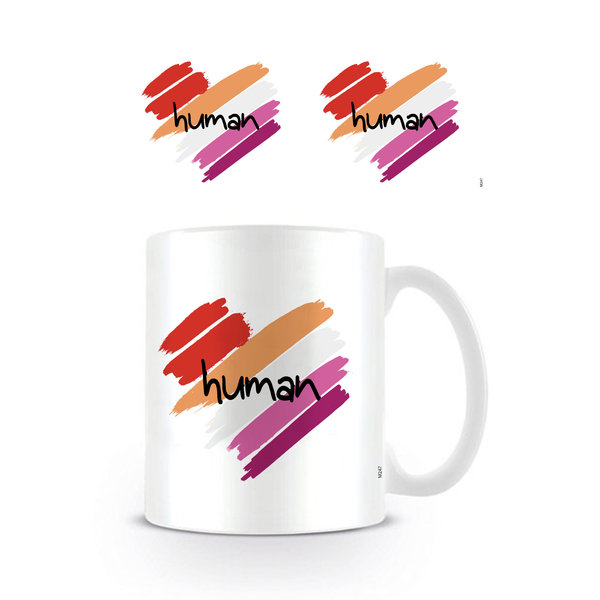 Pride Human Lesbian - Mug