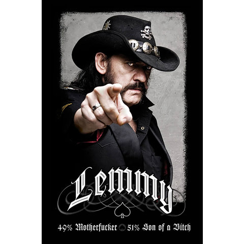 Lemmy 49% MOFO - Maxi Poster