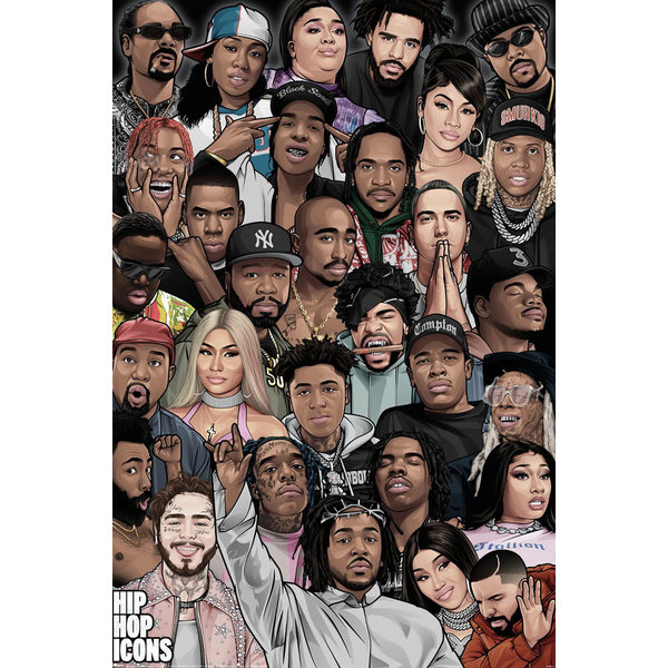 Hip Hop Icons - Maxi Poster