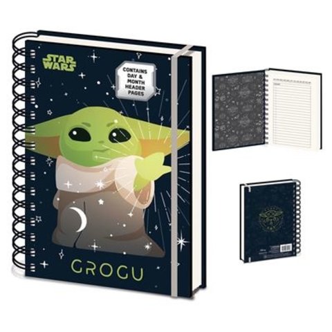 Star Wars The Mandalorian Grogu - A5 Notebook