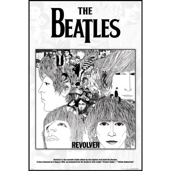 The Beatles Revolver Album Cover - Maxi Poster