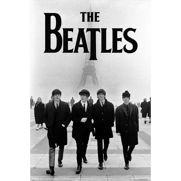 The Beatles Eiffel Tower - Maxi Poster