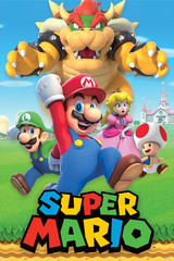 Produits associés au mot-clé super mario official poster