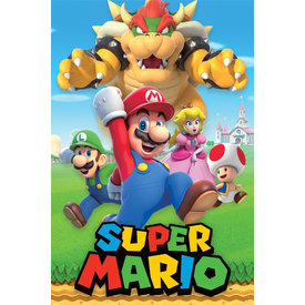 Super Mario Character Montage - Maxi Poster