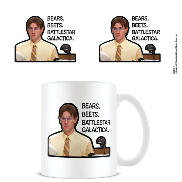 The Office Bears, Beets, Battle Galactica - Mug