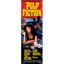 Pulp FIction Mia - Deurposter