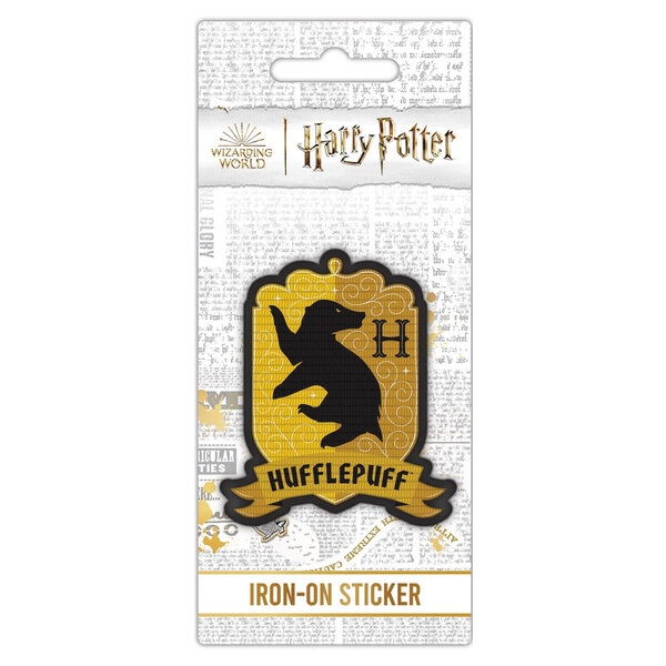 Harry Potter Hufflepuff Crest - Iron On Sticker