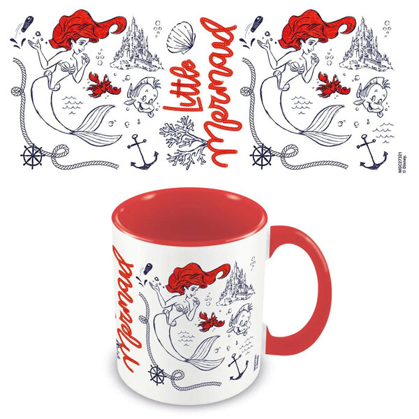 The Little Mermaid Nautical But Nice - Coloured Mug