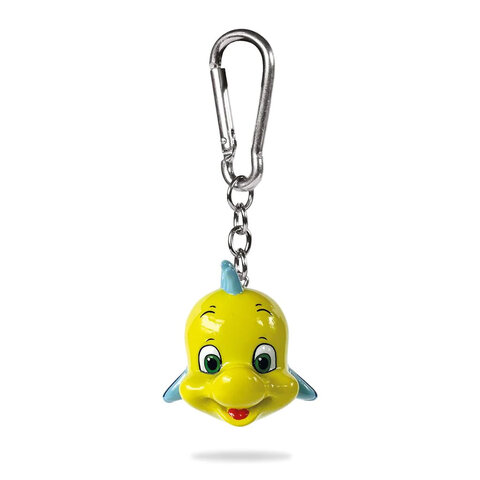 The Little Mermaid Flounder - Polyresin 3D Keyring