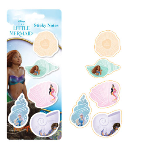 The Little Mermaid Shells - Set de feuilles autocollantes