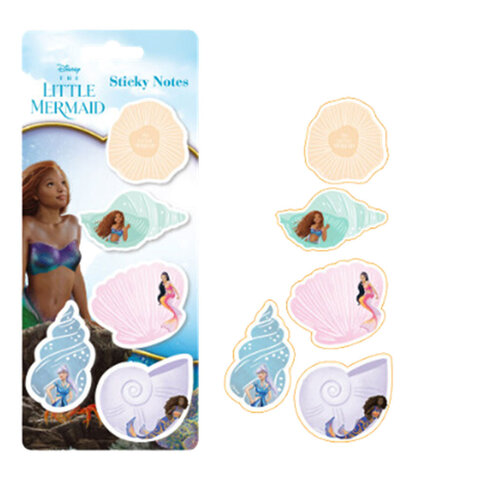 The Little Mermaid Shells - Sticky Notes
