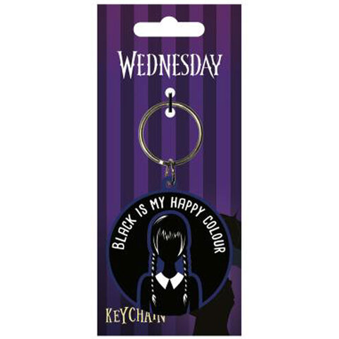 Wednesday Happy Colour - Keyring