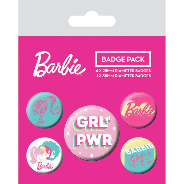 Barbie GRL PWR - Badge Pack