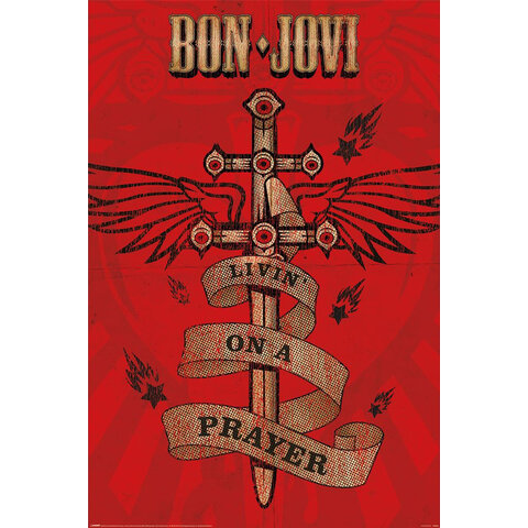 Bon Jovi Living On A Prayer - Maxi Poster