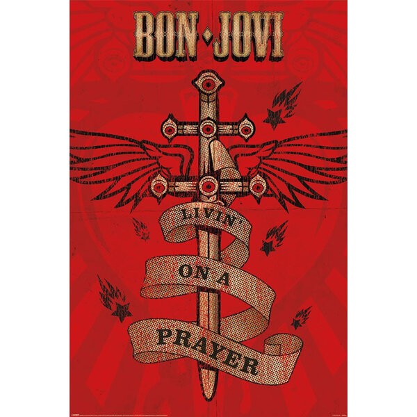 Bon Jovi Living On A Prayer - Maxi Poster