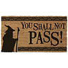The Lord Of The Rings You Shall Not Pass - Slim Doormat