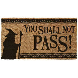 The Lord Of The Rings You Shall Not Pass - Paillasson Petit
