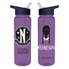 Wednesday Nevermore Academy - Plastic Drink Bottle