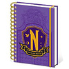 Wednesday Nevermore Shield - Cahier de note A5