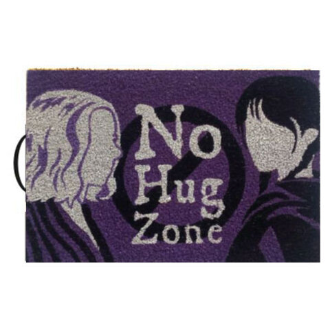 Wednesday No Hug Zone - Deurmat