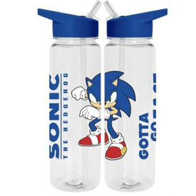 Sonic The Hedgehog Gotta Go Fast - Plastic Drink Bottle